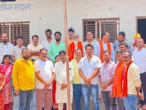 भारतीय जनता पार्टी का 47 वाँ स्थापना दिवस भाजपा मंडल राजहरा में धूमधाम से मनाया गया ।