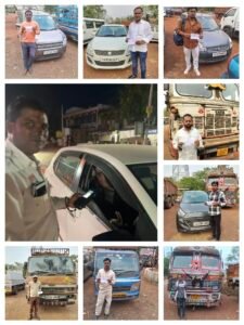 बालोद पुलिस एक्शन में अब शराबी एवं मालवाहक गाड़ी में यात्री ले जाने वाले ड्राइवरों की खैर नहीं ।