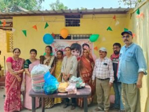 दादी ने पोती के जन्मदिन को बनाया “सेवा और संस्कार का उत्सव ”  ।